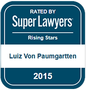 Rated by Super Lawyers | Rising stars | Luiz von Paumgartten | 2015