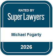 Rated by Super Lawyers | Michael Fogarty | 2026